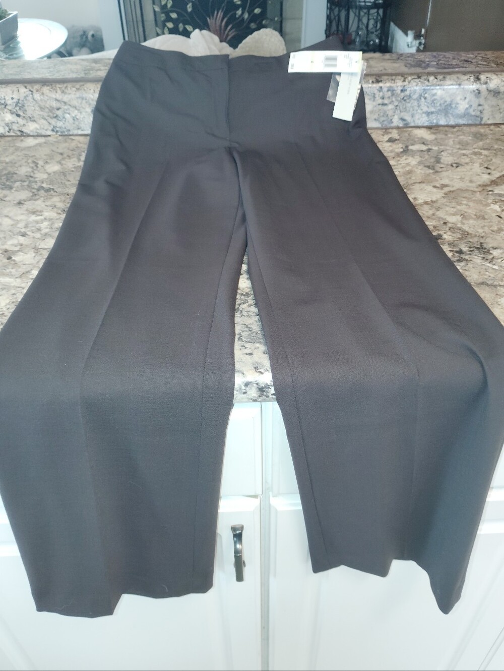 4 Nwt Jones New York Collection Brown Chocolate Stretch Women's Slacks